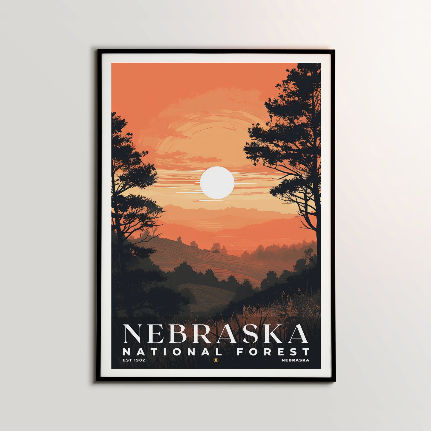 Nebraska National Forest Poster | S01