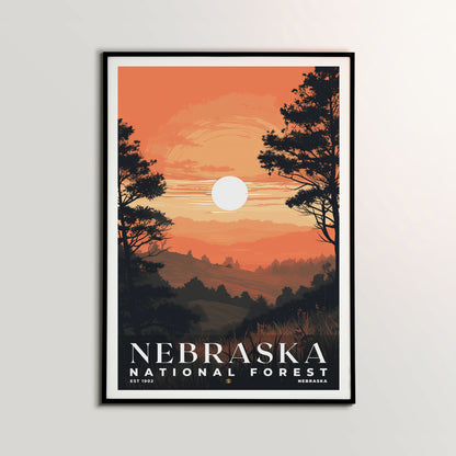Nebraska National Forest Poster | S01