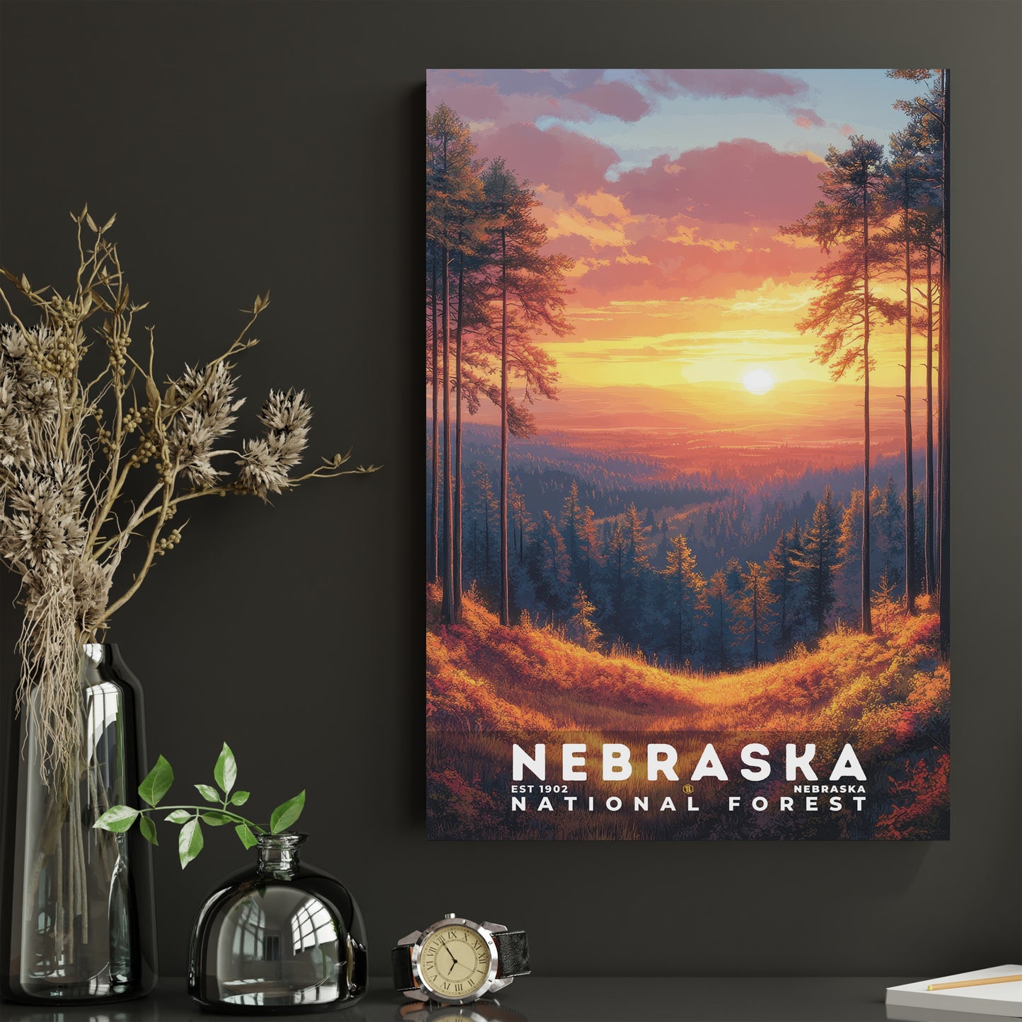 Nebraska National Forest Poster | S02