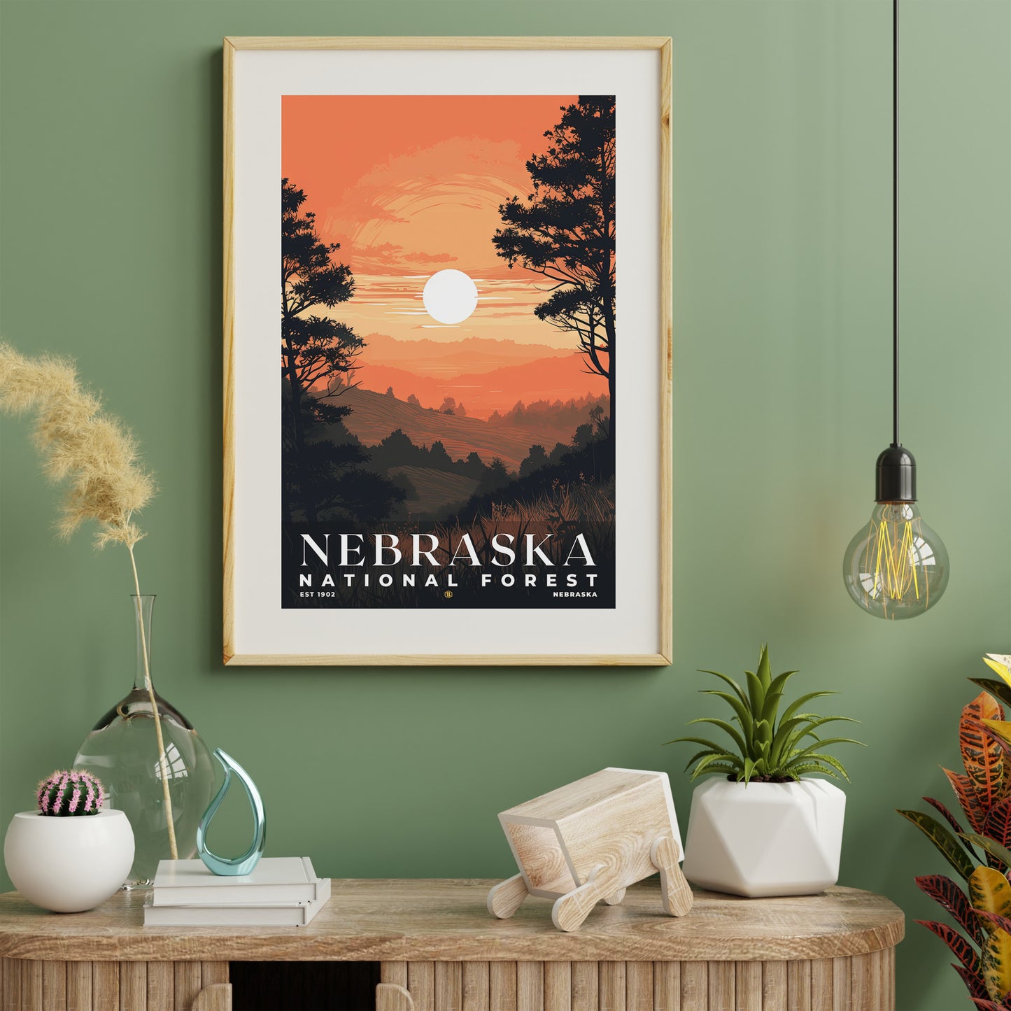 Nebraska National Forest Poster | S01