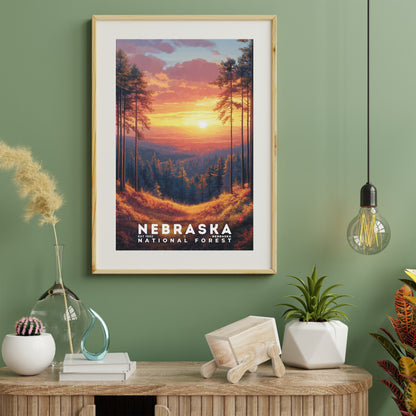 Nebraska National Forest Poster | S02