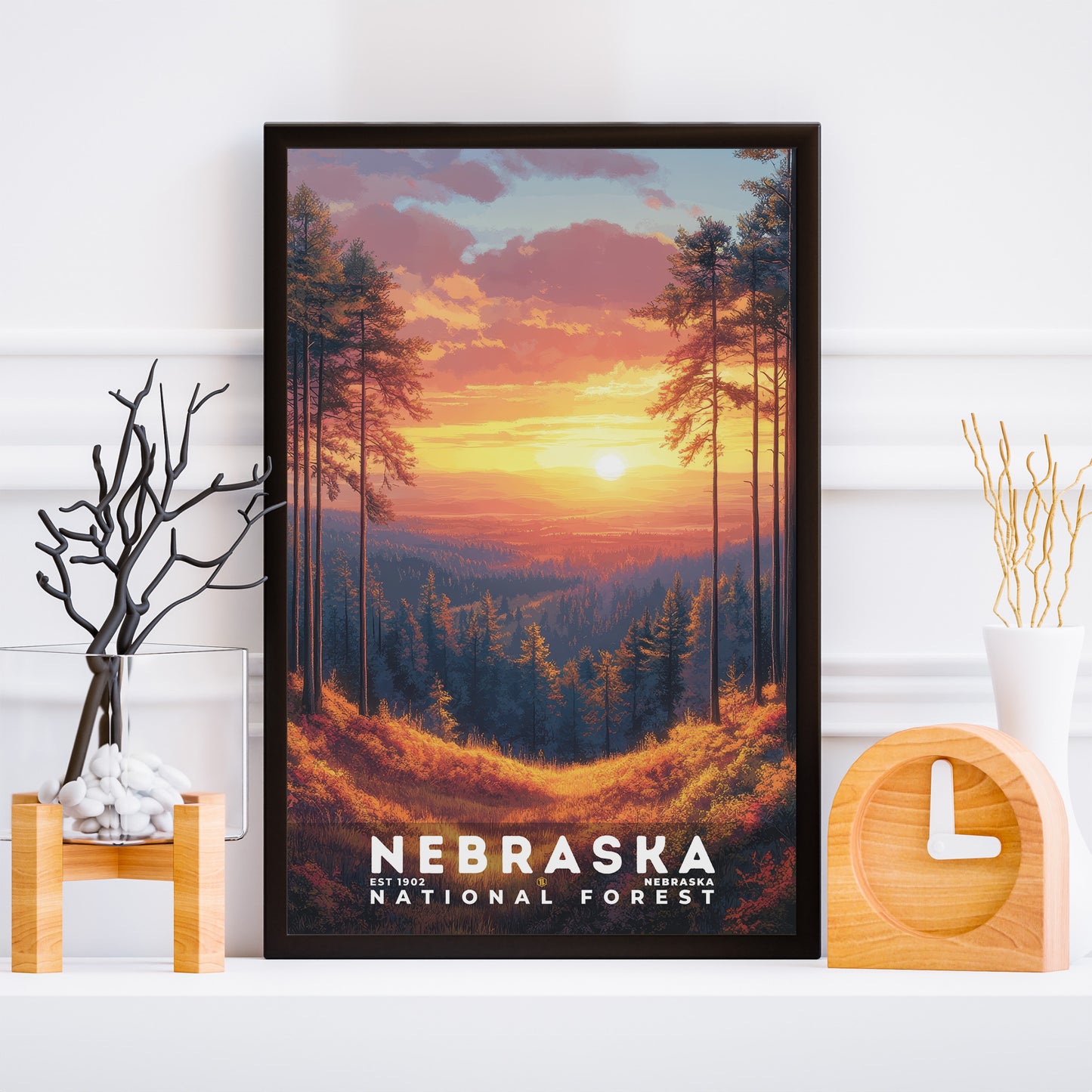 Nebraska National Forest Poster | S02