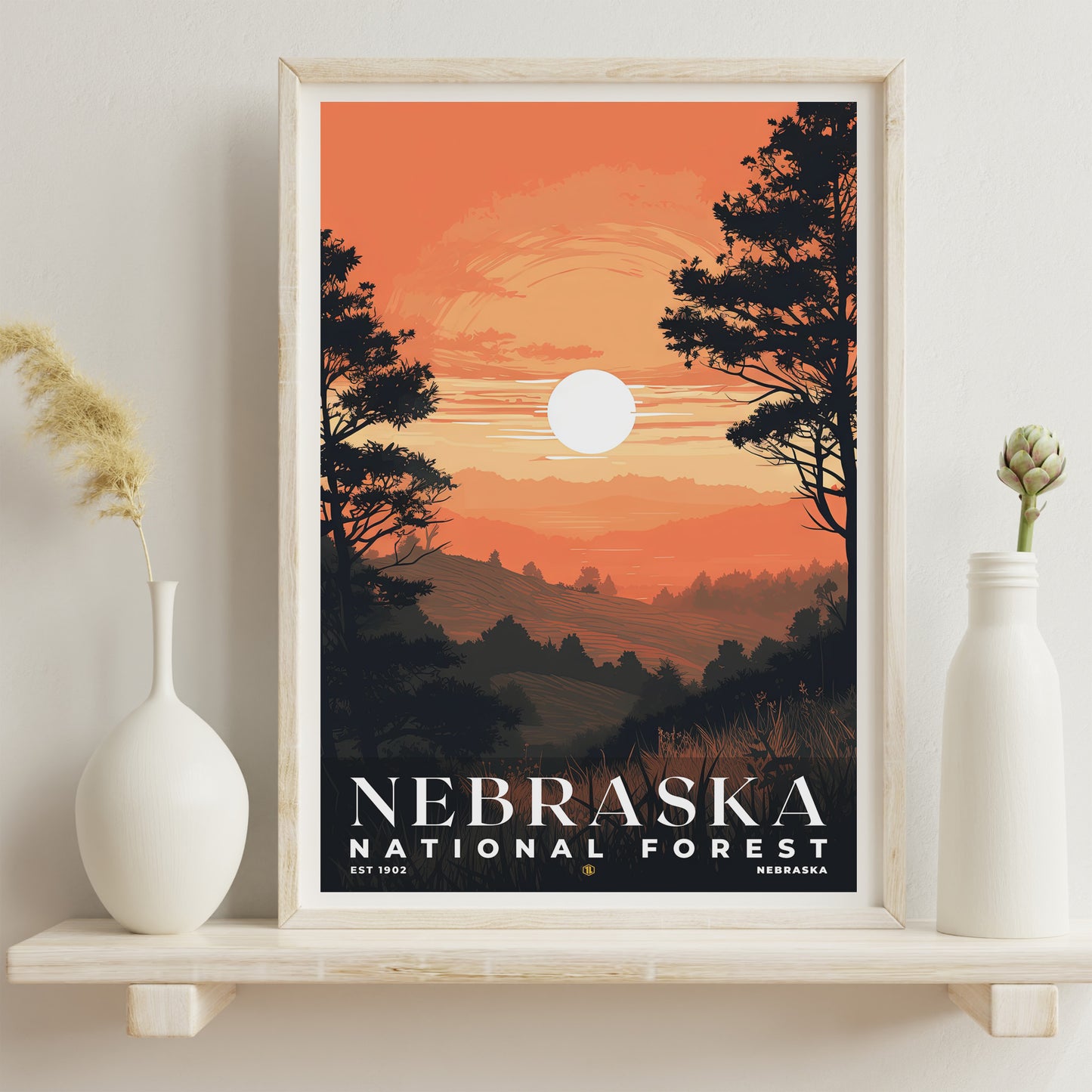 Nebraska National Forest Poster | S01