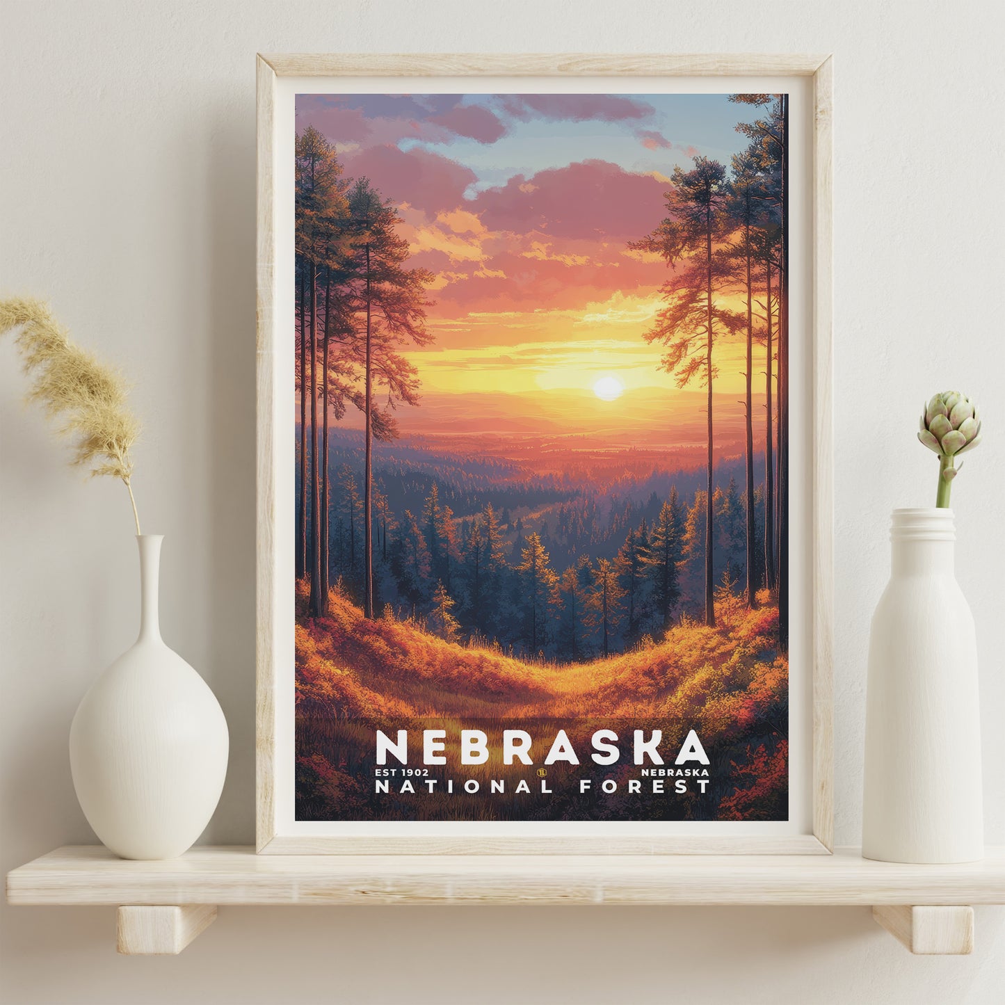 Nebraska National Forest Poster | S02