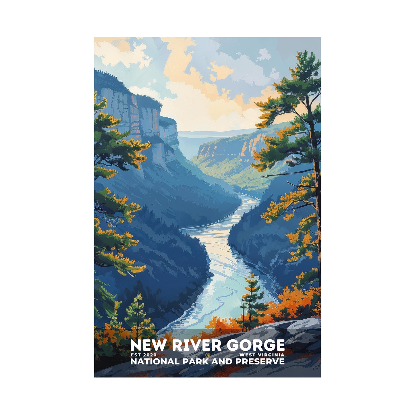 New River Gorge National Park Poster | S11