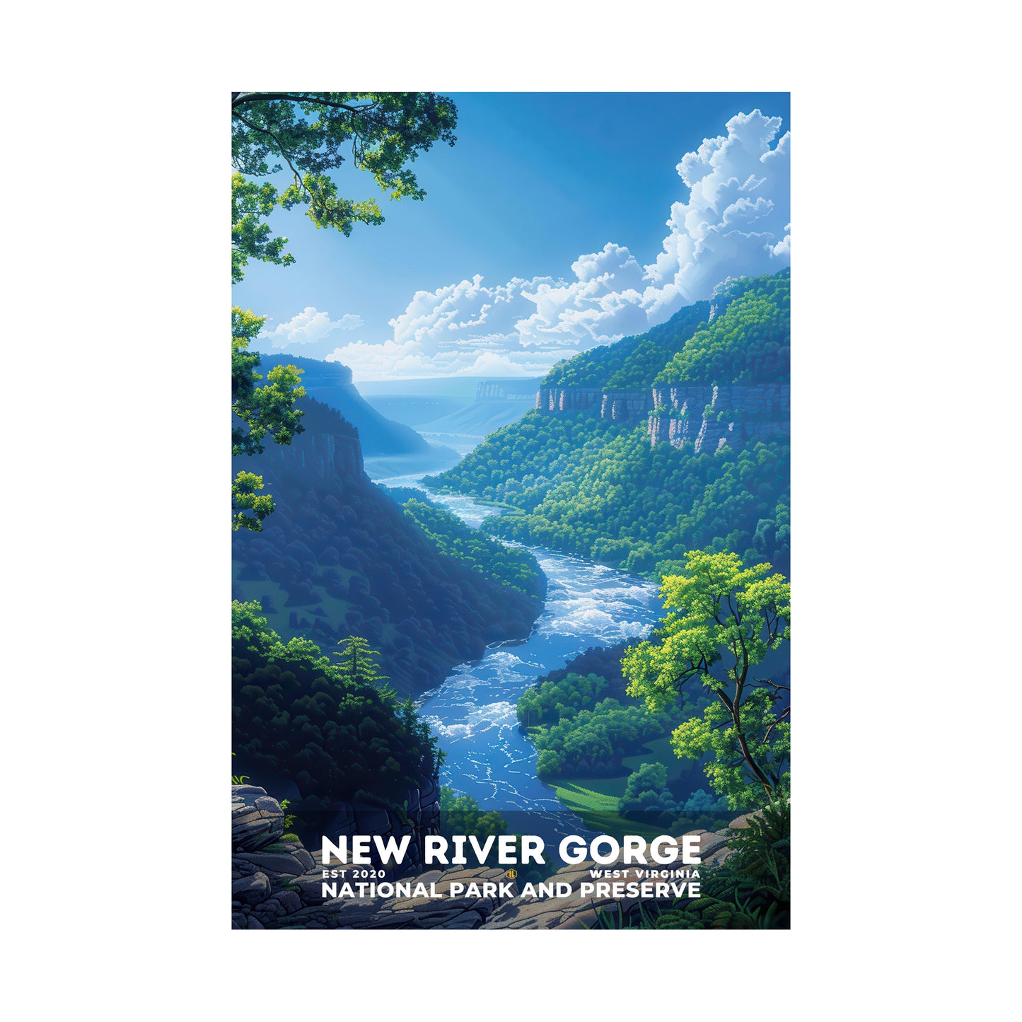 New River Gorge National Park Poster | S18