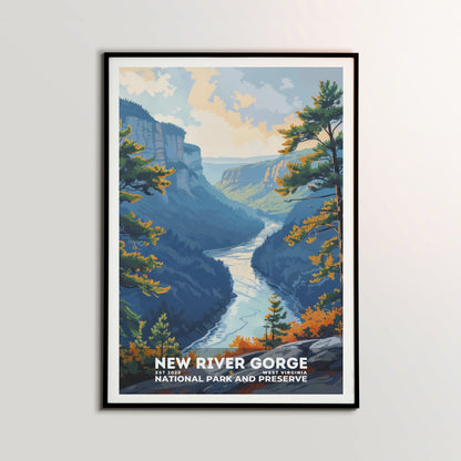 New River Gorge National Park Poster | S11