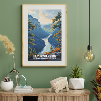 New River Gorge National Park Poster | S11