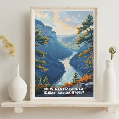 New River Gorge National Park Poster | S11