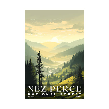 Nez Perce National Forest Poster | S01