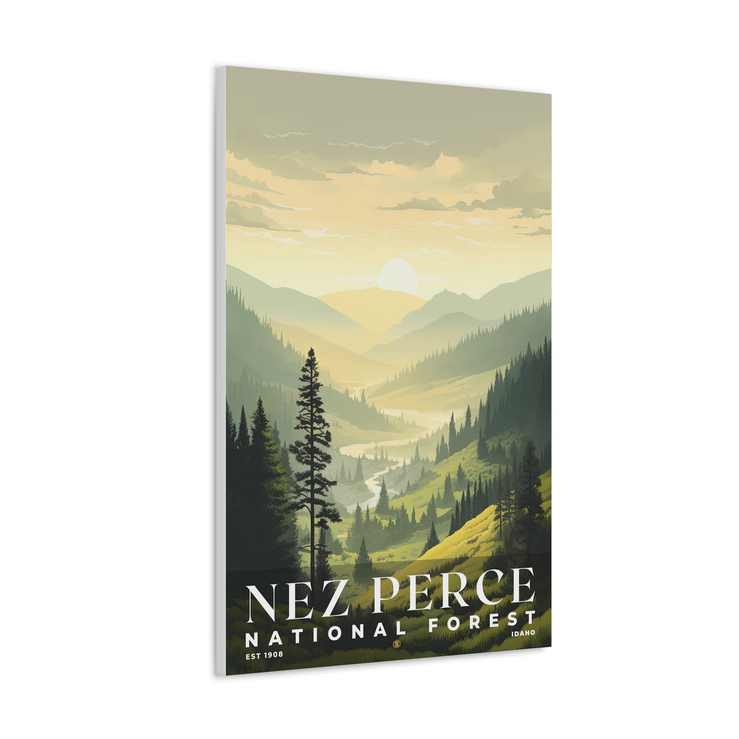 Nez Perce National Forest Poster | S01
