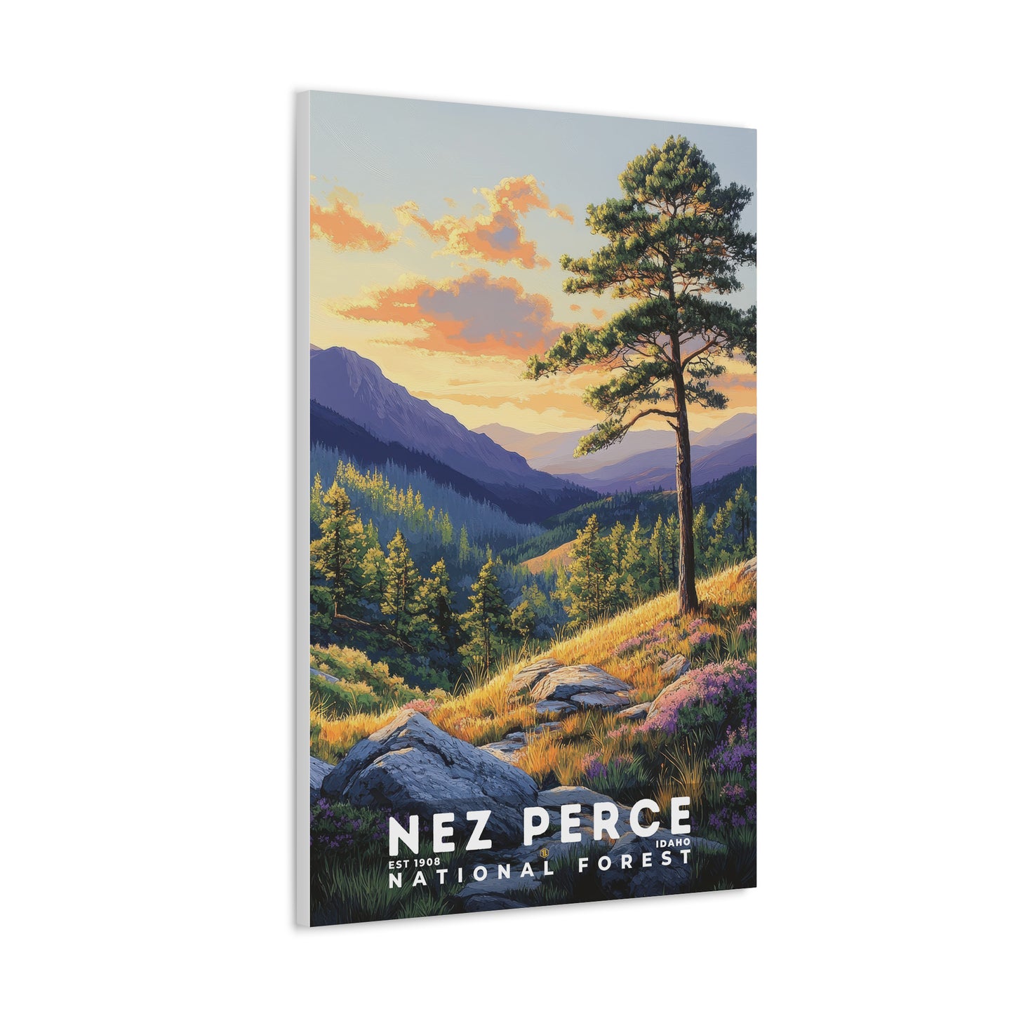 Nez Perce National Forest Poster | S02