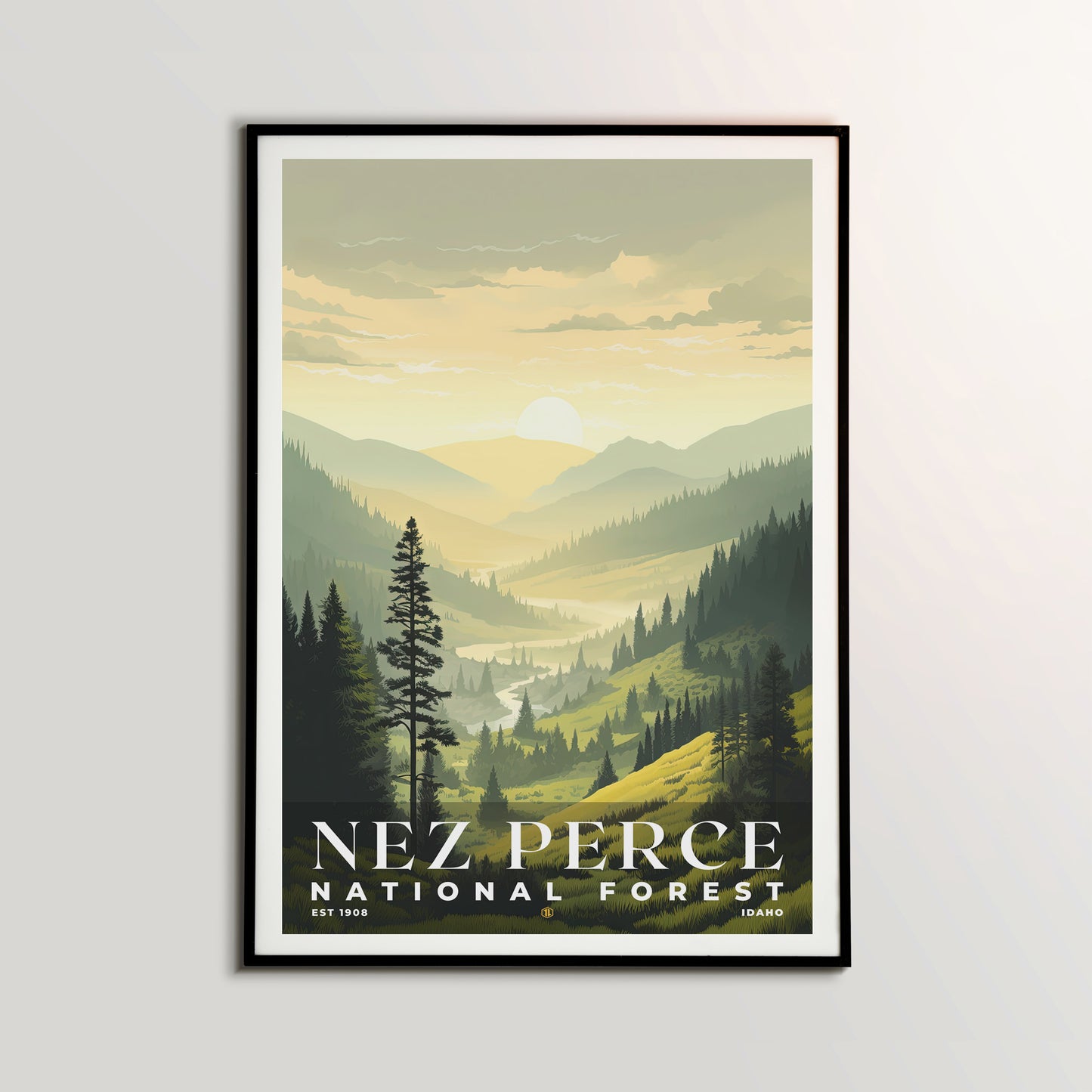 Nez Perce National Forest Poster | S01