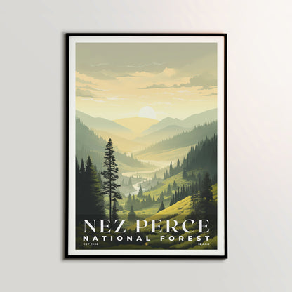 Nez Perce National Forest Poster | S01