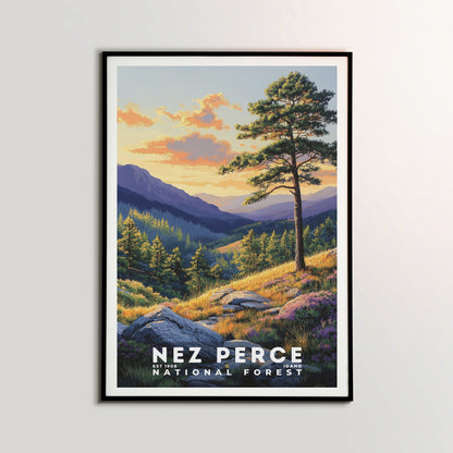 Nez Perce National Forest Poster | S02