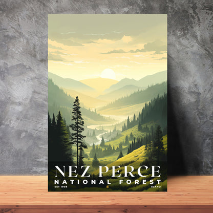 Nez Perce National Forest Poster | S01
