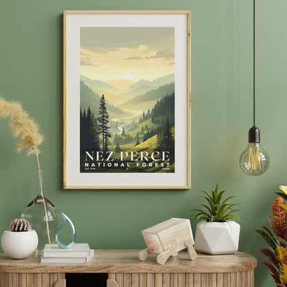 Nez Perce National Forest Poster | S01