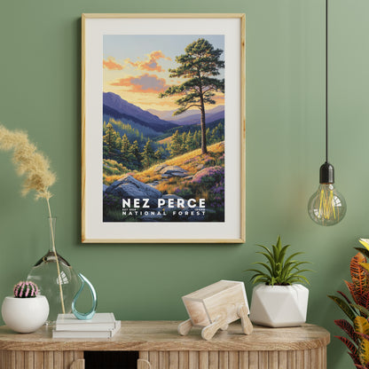 Nez Perce National Forest Poster | S02