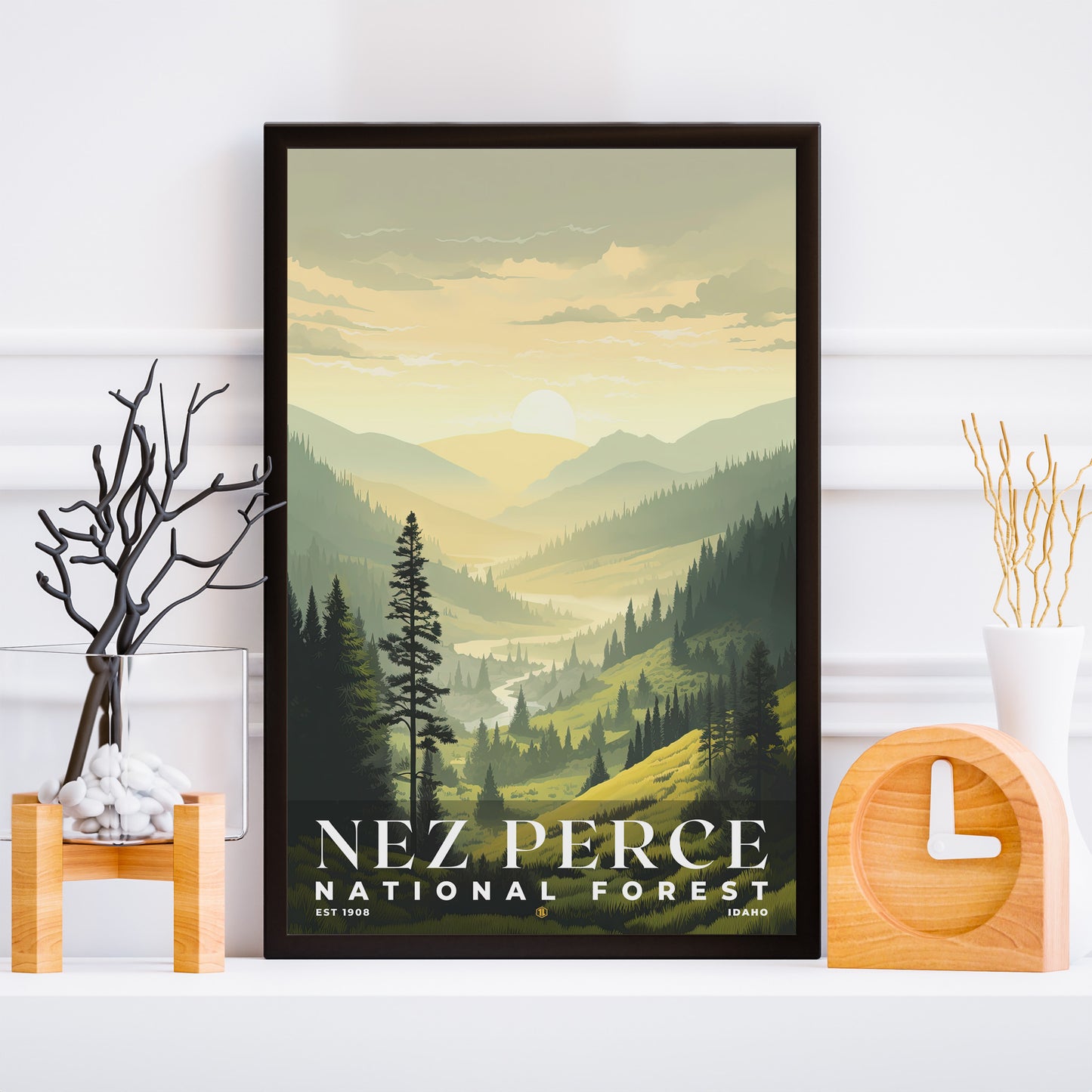 Nez Perce National Forest Poster | S01