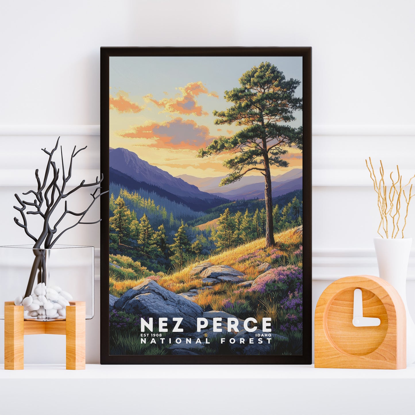 Nez Perce National Forest Poster | S02