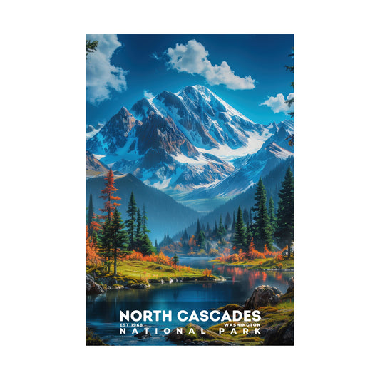 North Cascades National Park Poster | S16