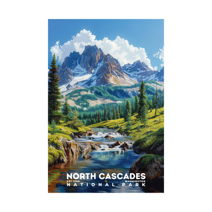 North Cascades National Park Poster | S18