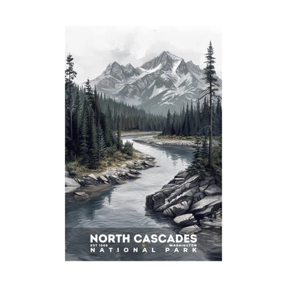 North Cascades National Park Poster | S17