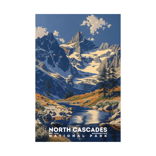 North Cascades National Park Poster | S19