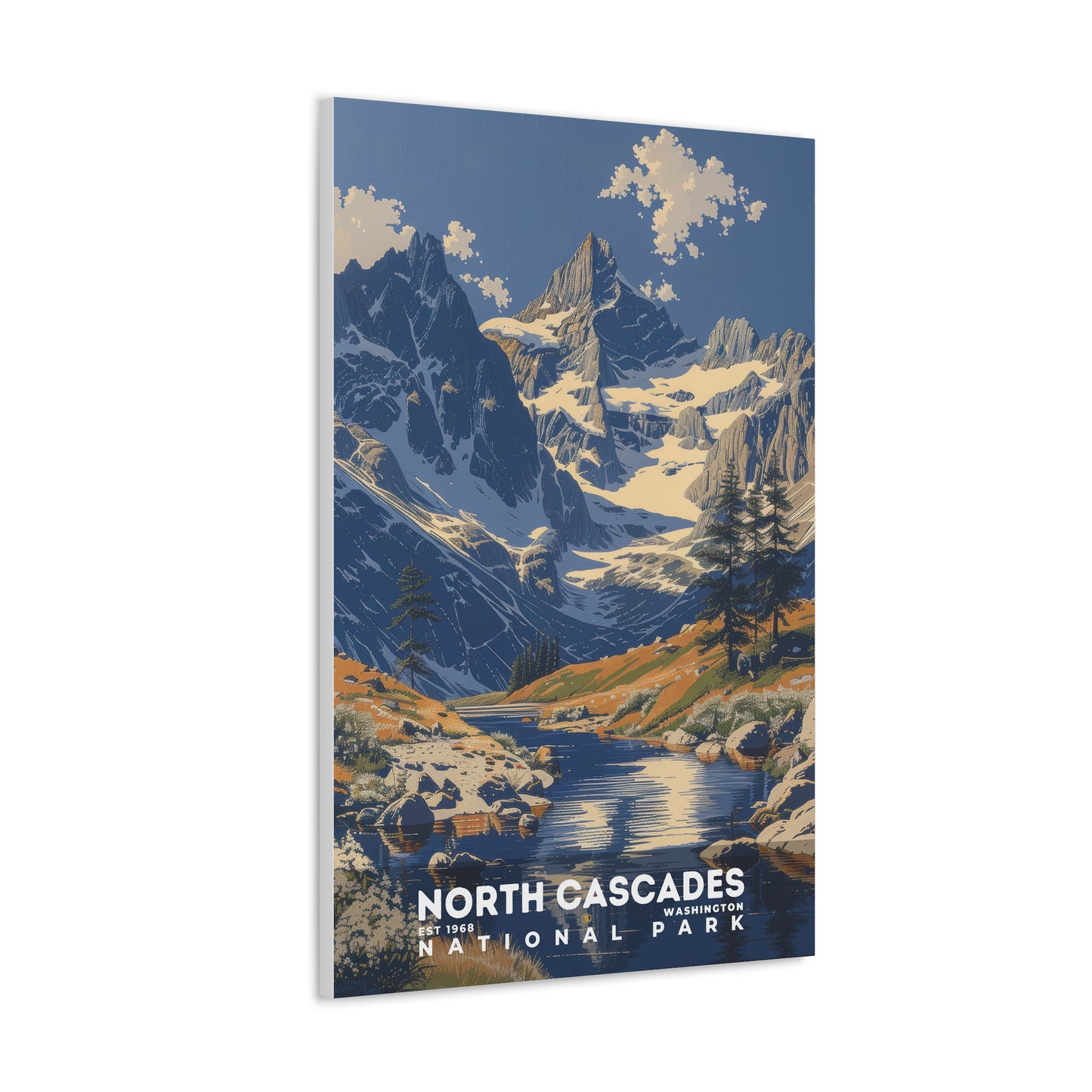 North Cascades National Park Poster | S19