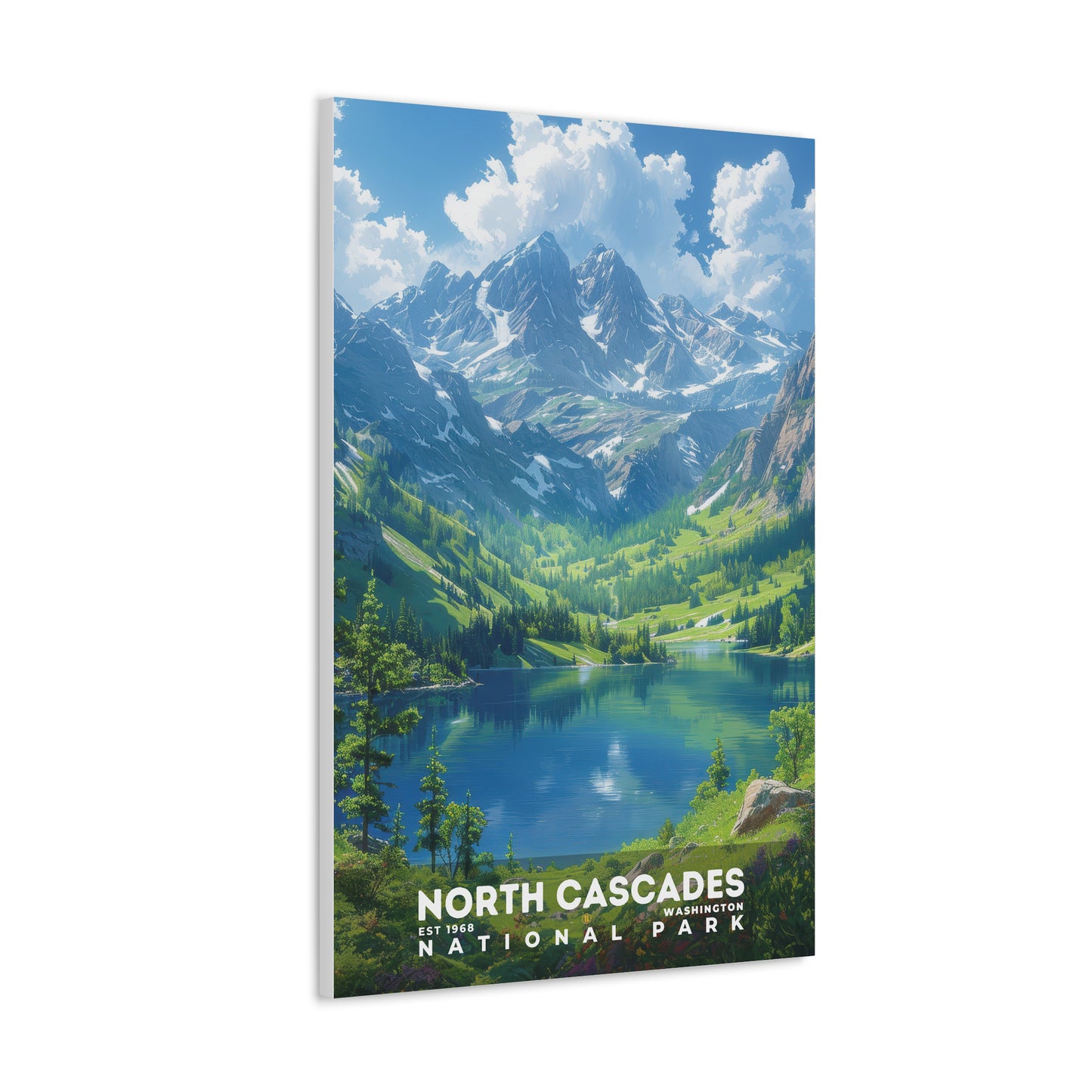 North Cascades National Park Poster | S13