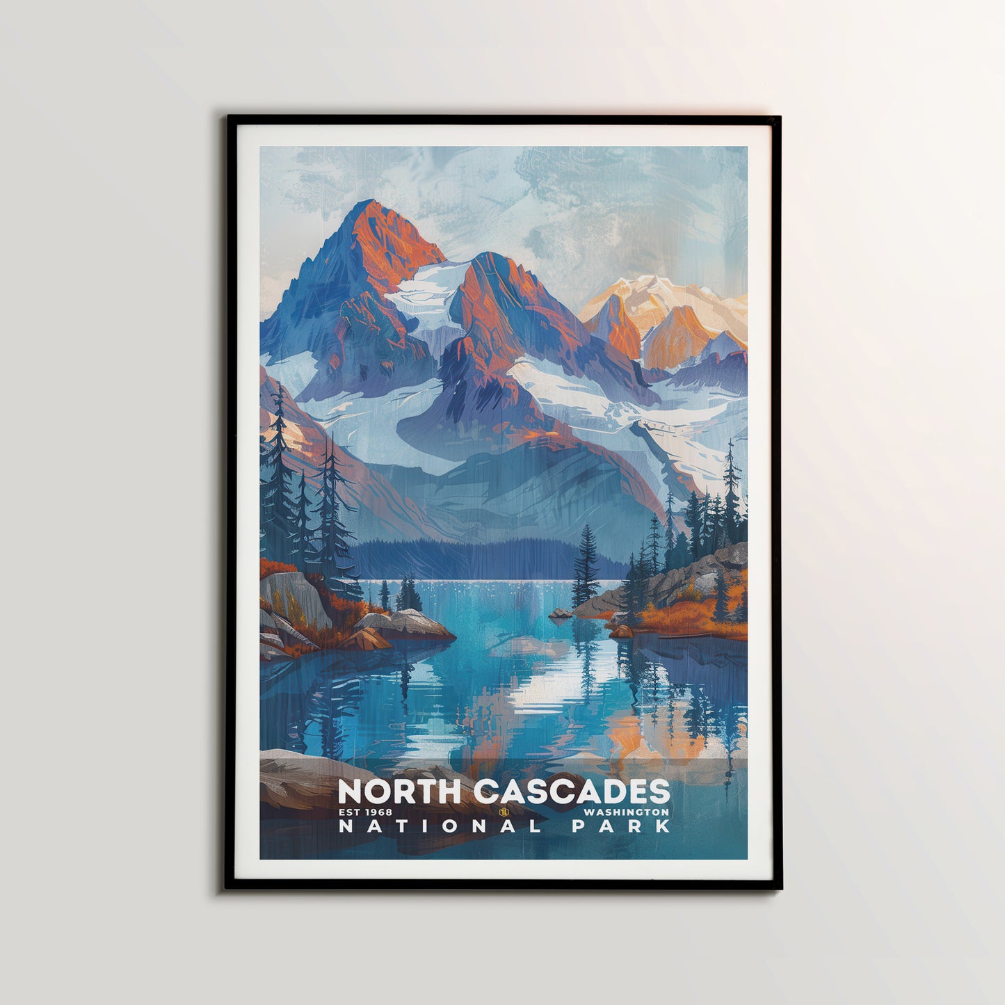 North Cascades National Park Poster | S11