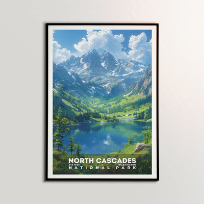 North Cascades National Park Poster | S13