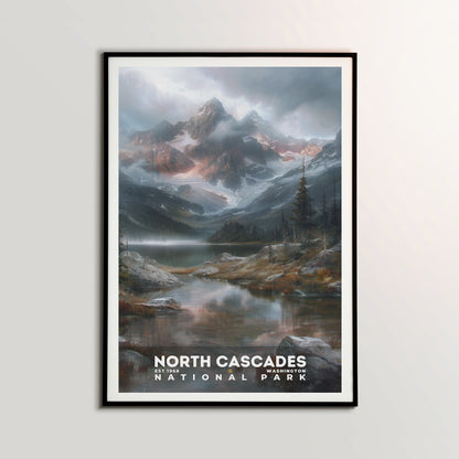 North Cascades National Park Poster | S12