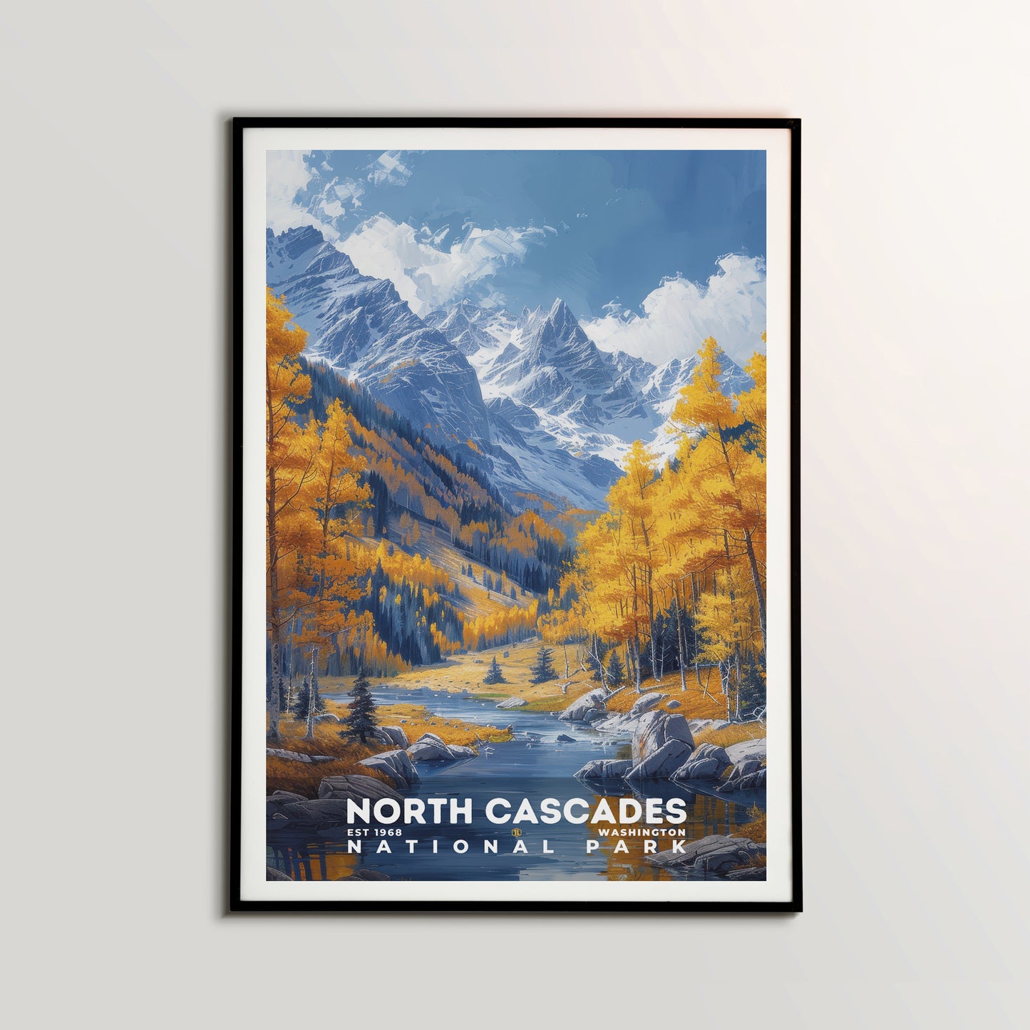 North Cascades National Park Poster | S14