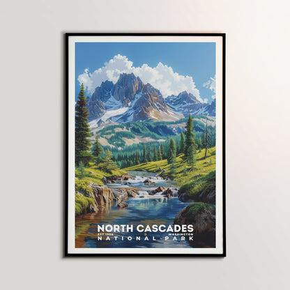 North Cascades National Park Poster | S18