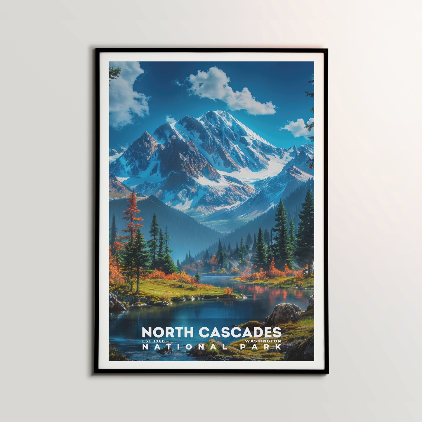 North Cascades National Park Poster | S16