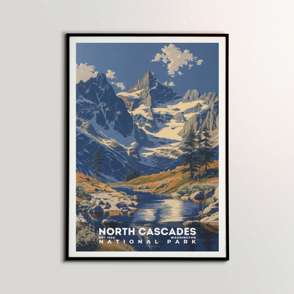 North Cascades National Park Poster | S19