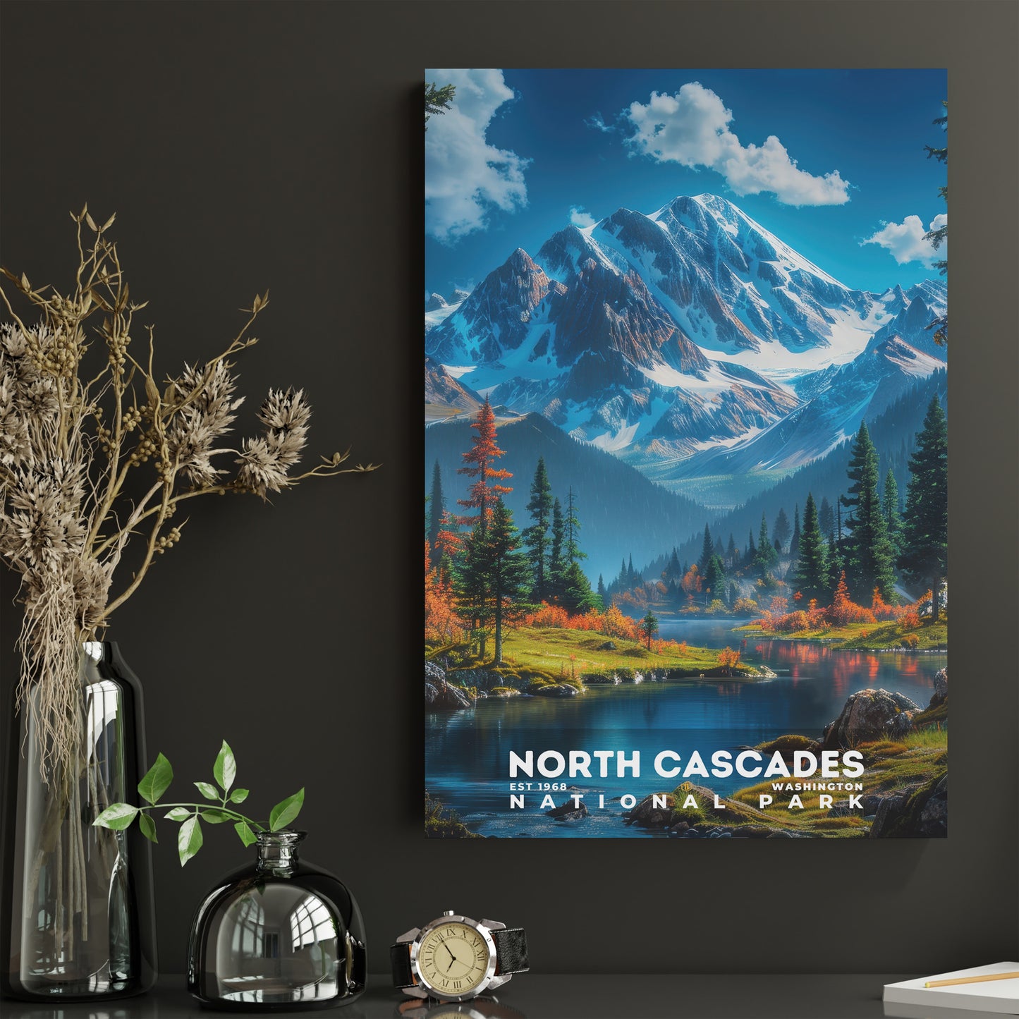 North Cascades National Park Poster | S16