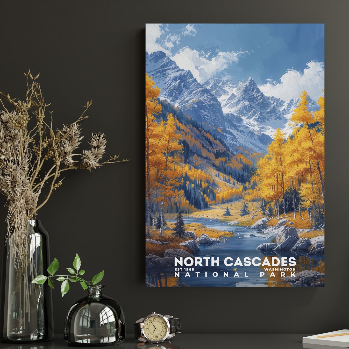 North Cascades National Park Poster | S14