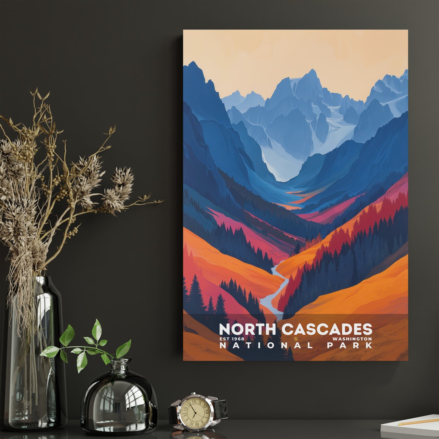 North Cascades National Park Poster | S20