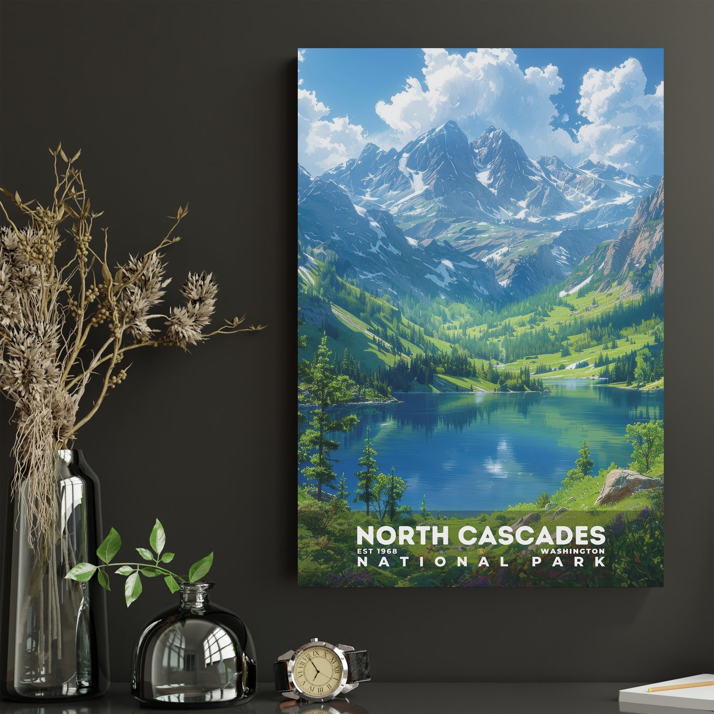 North Cascades National Park Poster | S13