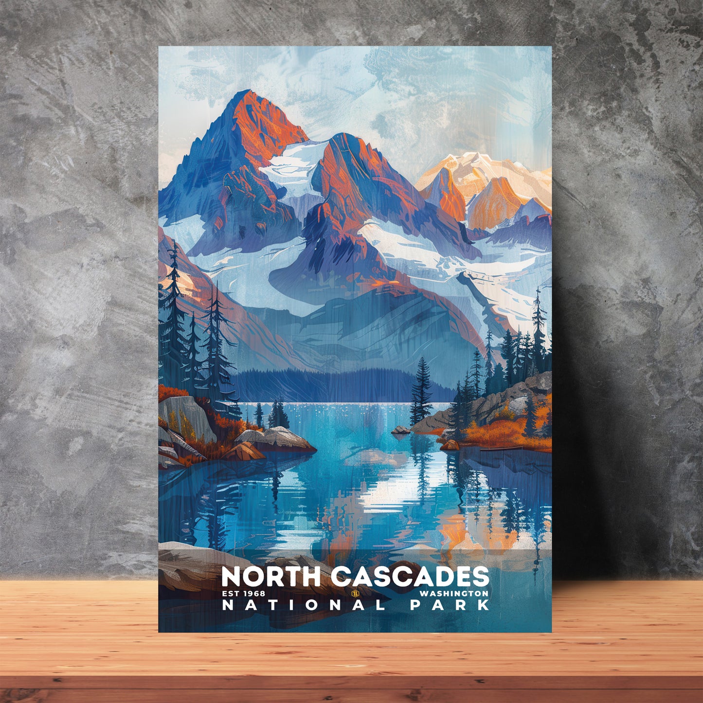 North Cascades National Park Poster | S11