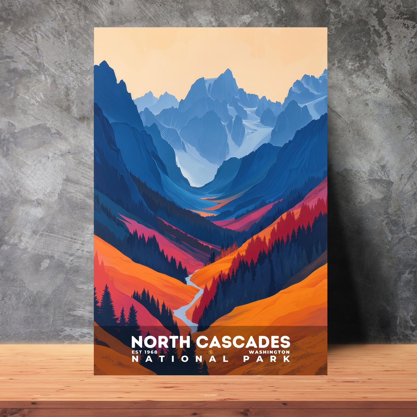 North Cascades National Park Poster | S20