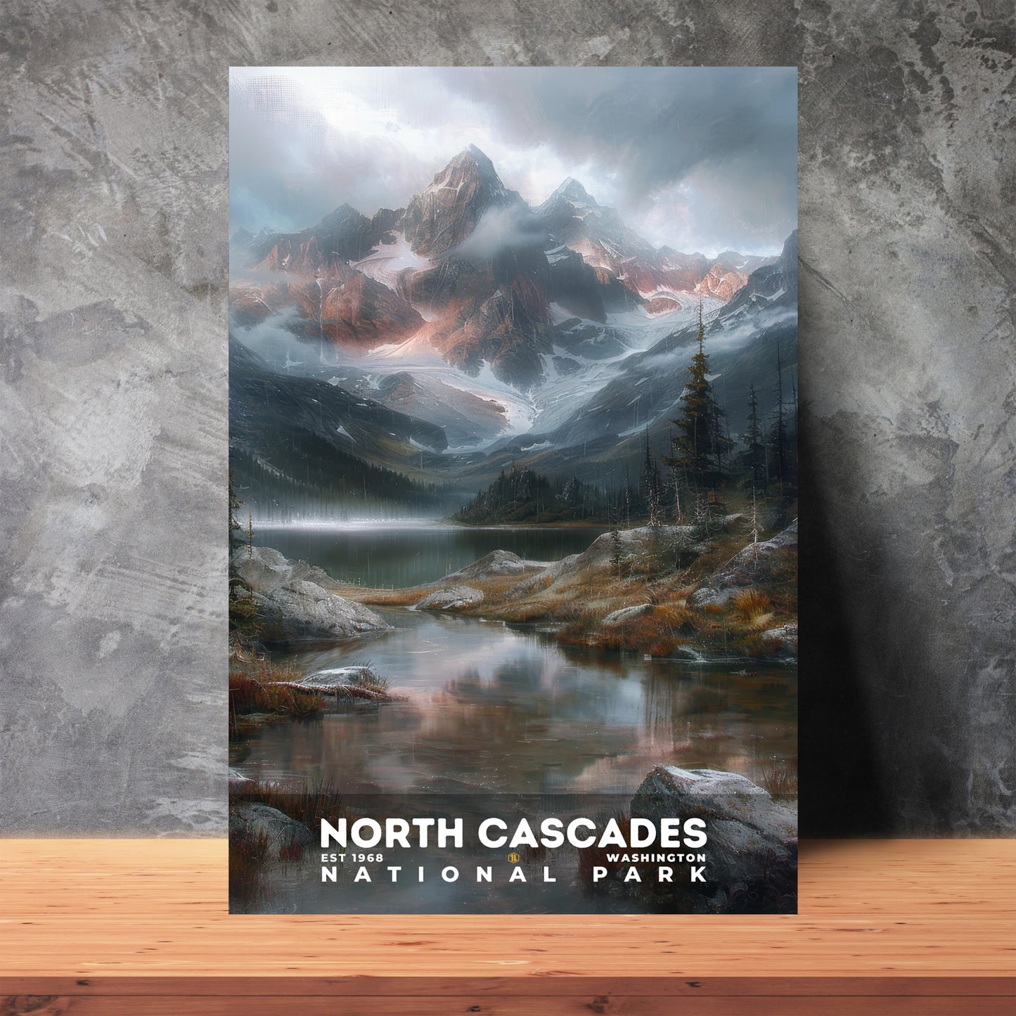 North Cascades National Park Poster | S12