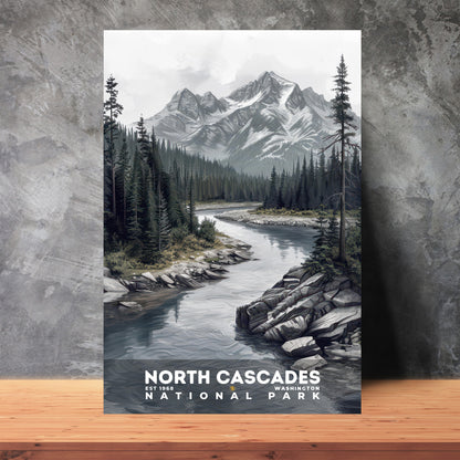 North Cascades National Park Poster | S17