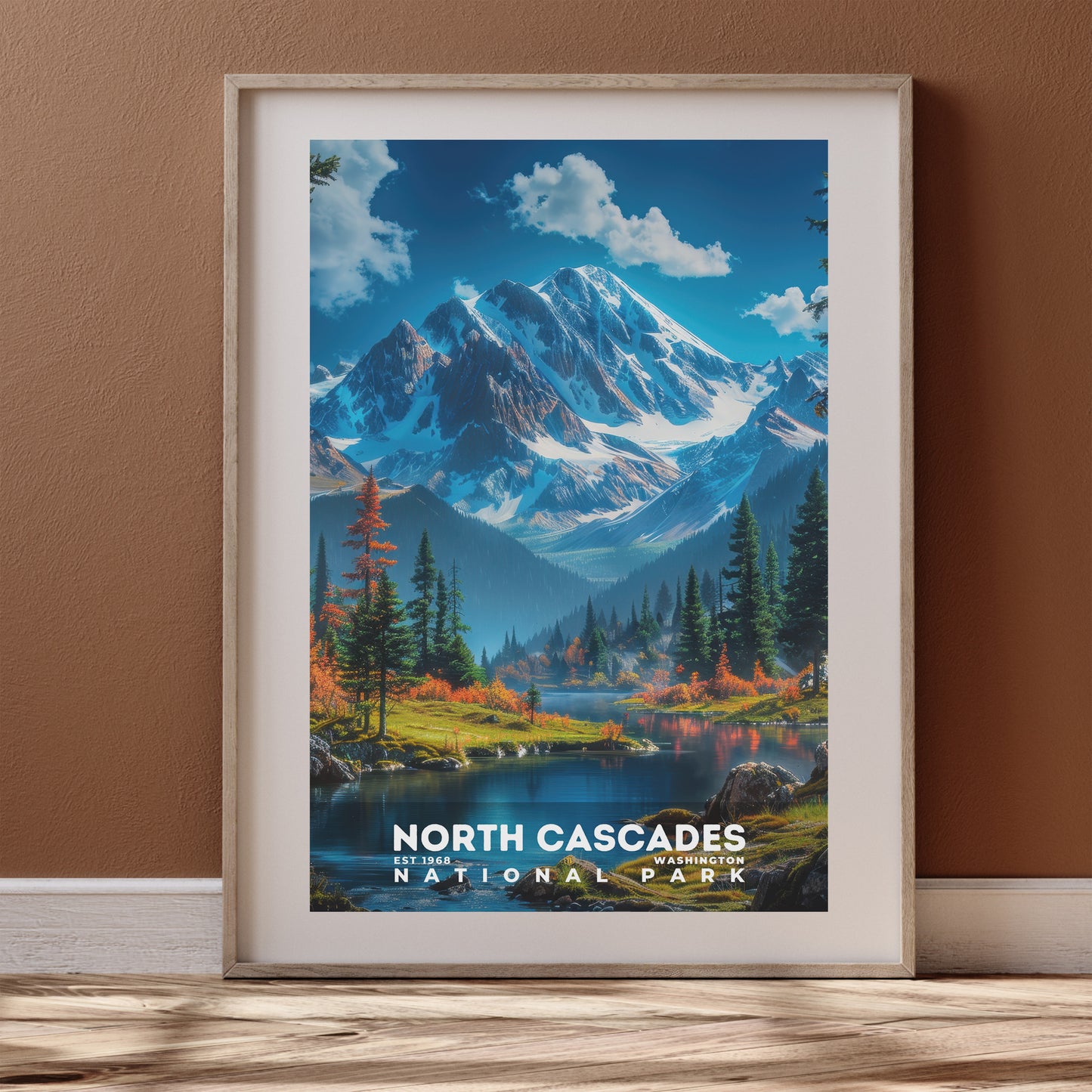 North Cascades National Park Poster | S16