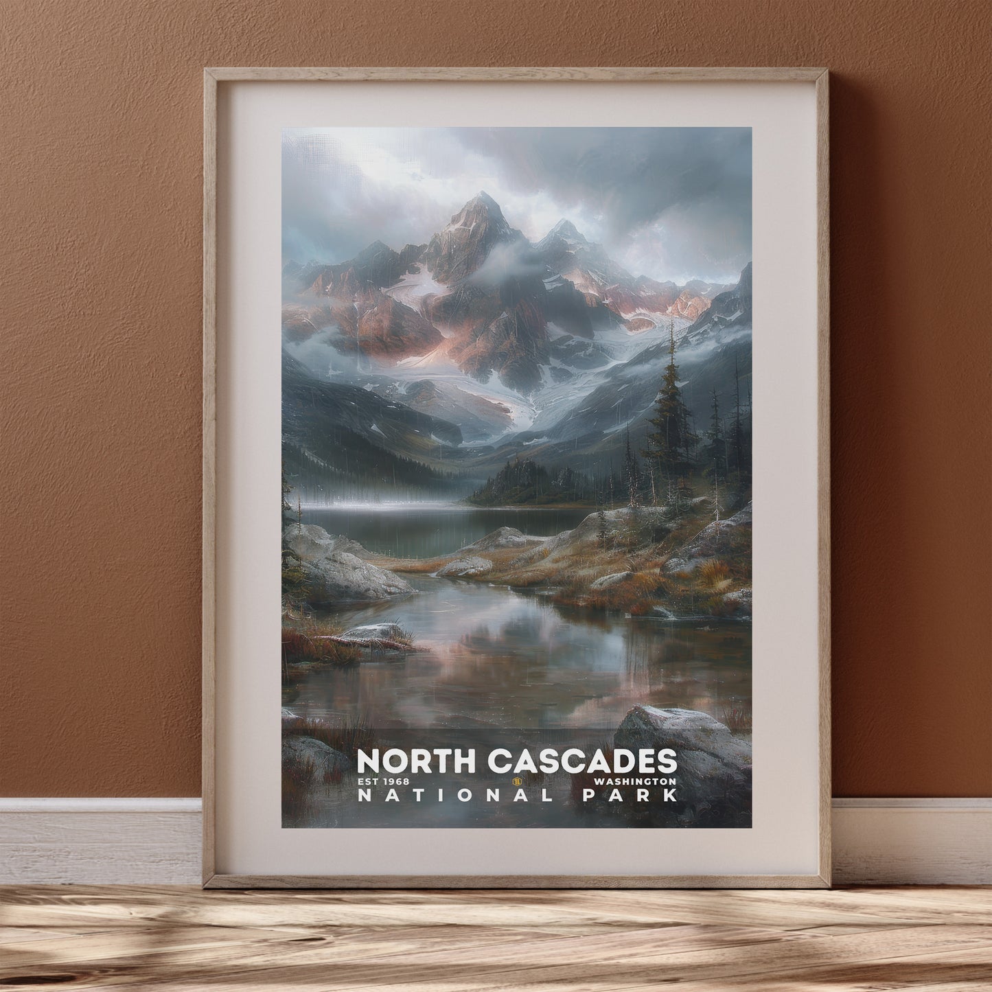 North Cascades National Park Poster | S12