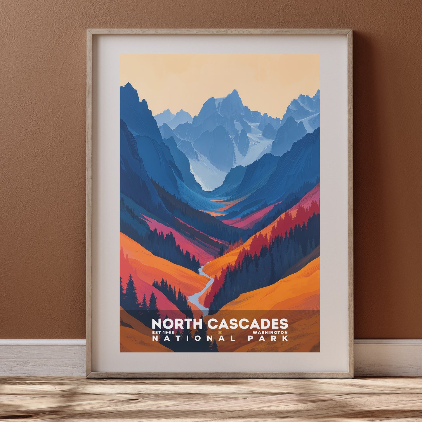 North Cascades National Park Poster | S20