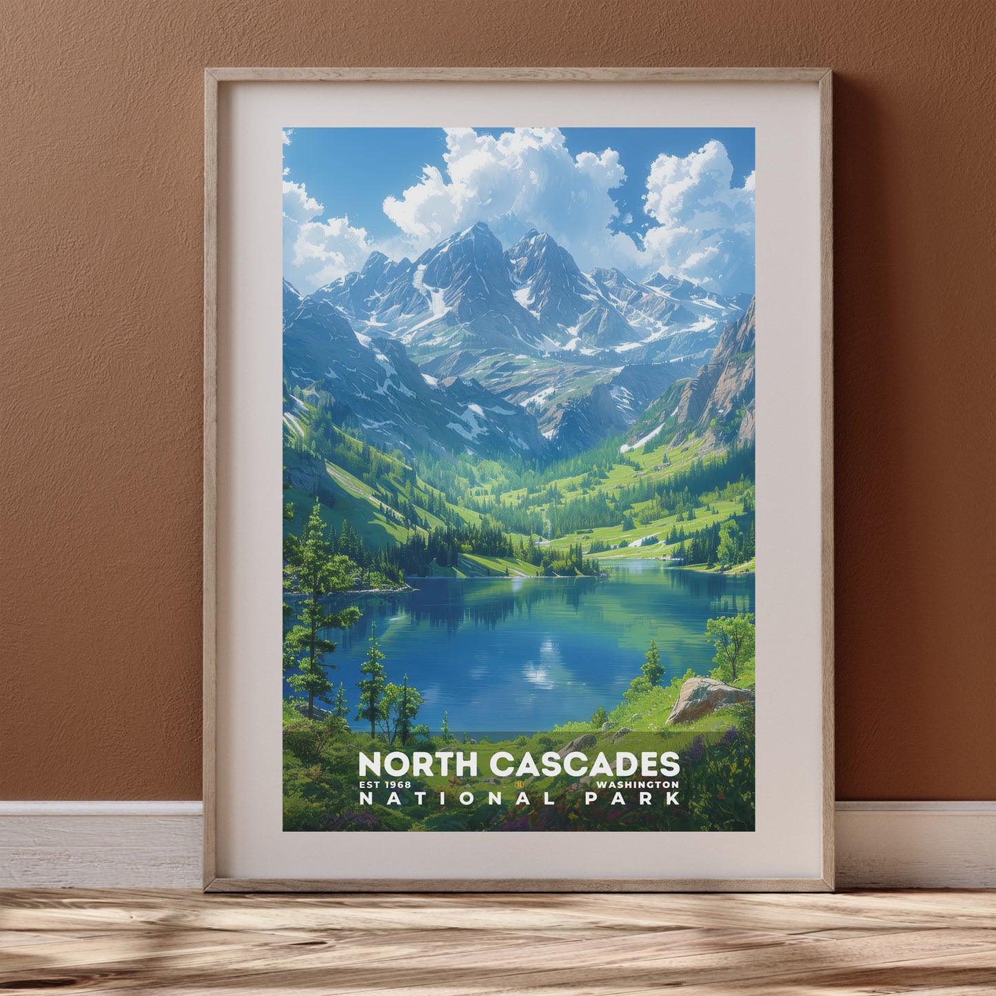 North Cascades National Park Poster | S13