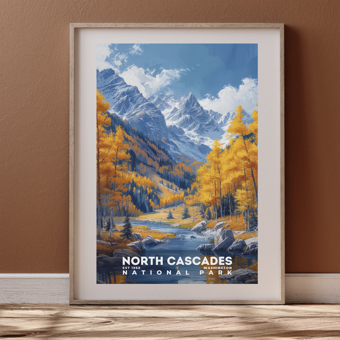 North Cascades National Park Poster | S14